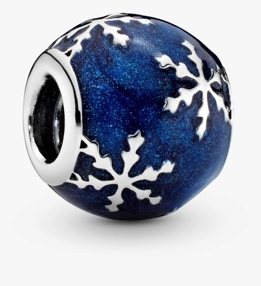 Pandora Blue Snowflake Charm, HD Png Download, Free Download