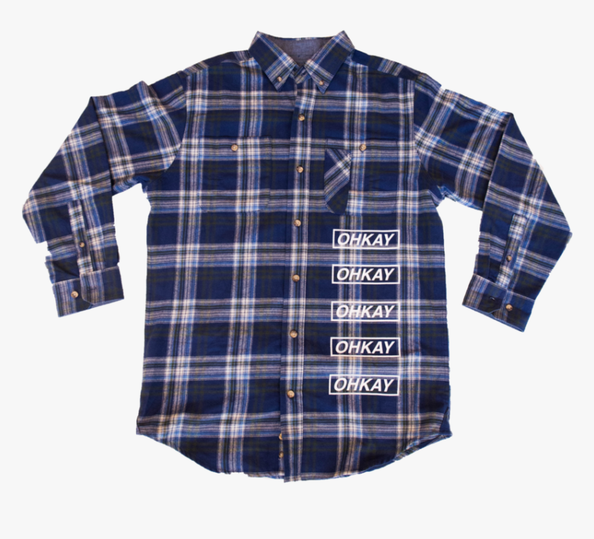 Blue Flannel , Png Download - Shirt, Transparent Png, Free Download