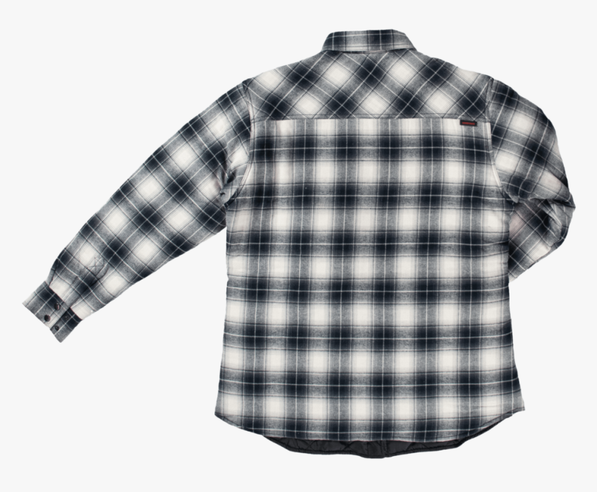 Tough Duck Womens Quilt Lined Flannel Shirt Grey Plaid - Shirt, HD Png Download, Free Download
