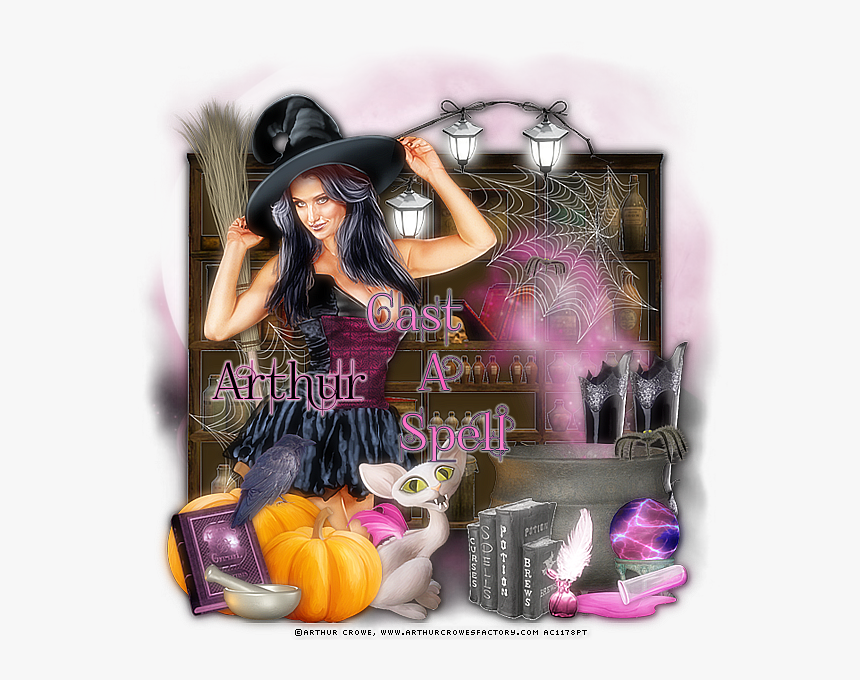 Model Sexy Witch - Poster, HD Png Download, Free Download