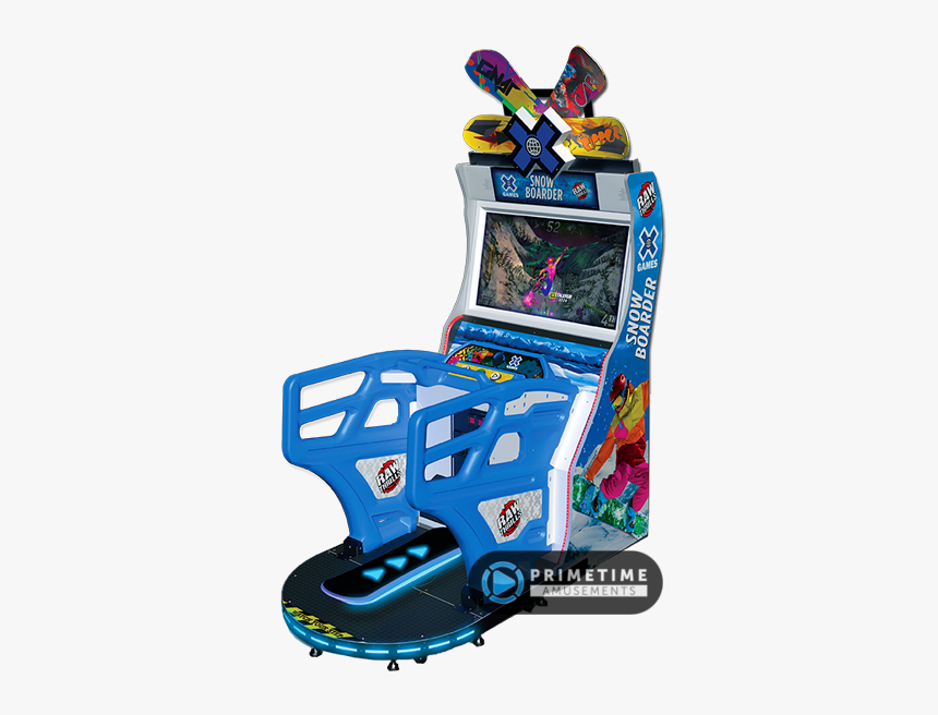 X Games Snowboarder Arcade By Raw Thrills - X Games Snowboarder Arcade, HD Png Download, Free Download