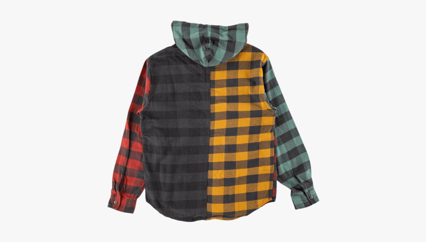 Supreme Hooded Buffalo Plaid Flannel Shirt "fw - Plaid, HD Png Download, Free Download