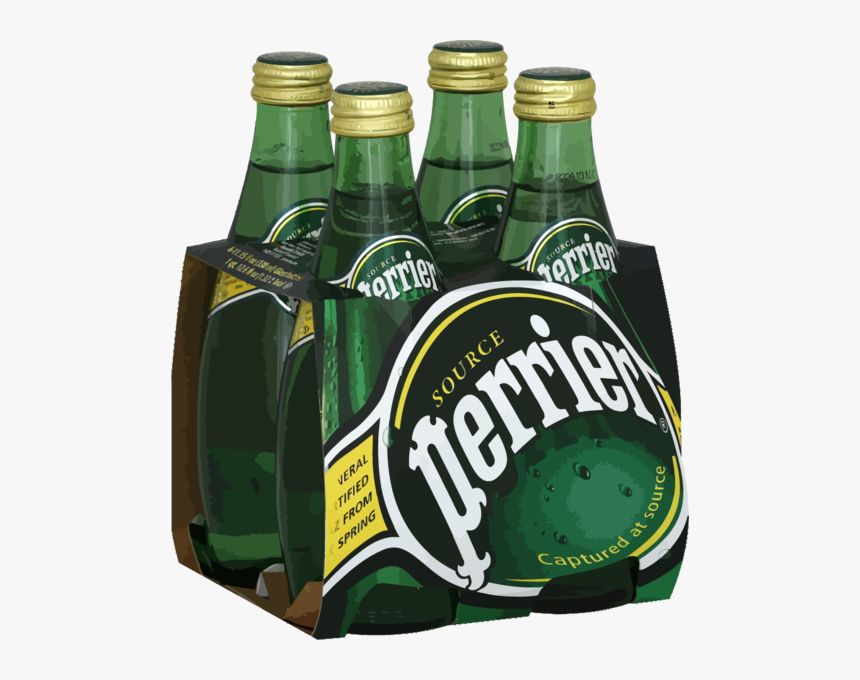 Transparent Fiji Bottle Png - Sparkling Water Perrier Pack, Png Download, Free Download