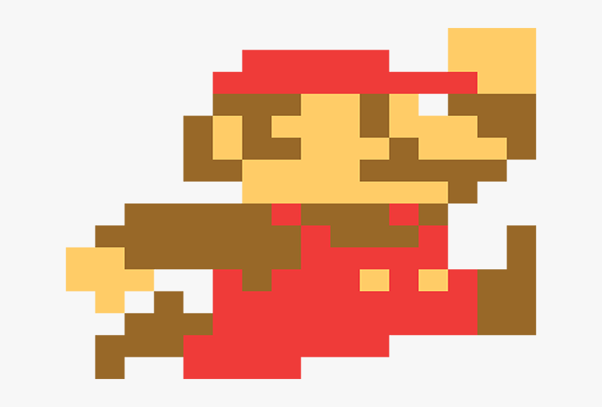 Mario Bros , Png Download - 8 Bit Mario Png, Transparent Png, Free Download