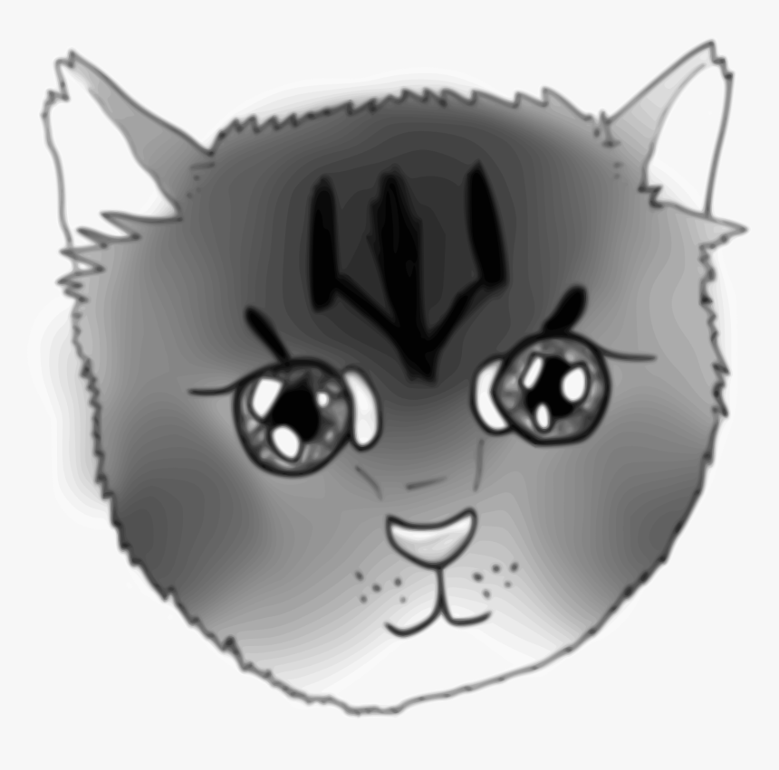 A Kitten Face Clip Arts - Kitten, HD Png Download, Free Download