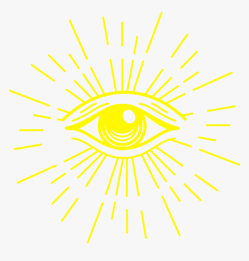 Np Eye Of Providence 2045462 Fffb00 - Al-barkah Bekasi Great Mosque, HD Png Download, Free Download