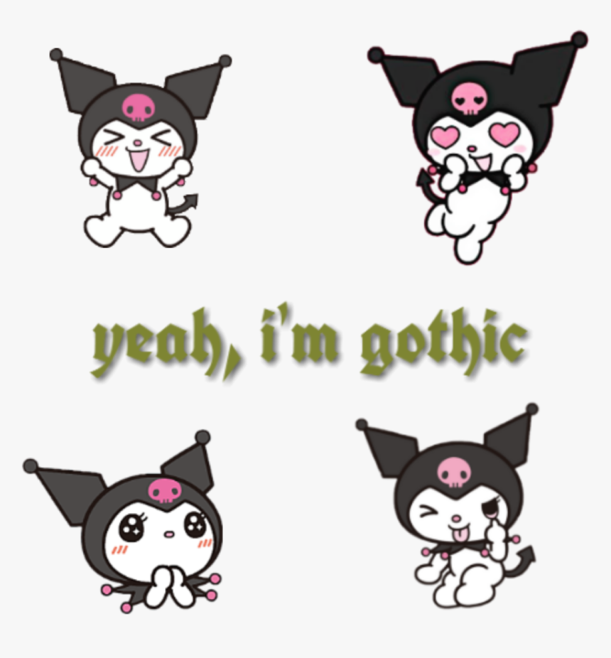 Kuromi Aesthetic Png, Transparent Png, Free Download