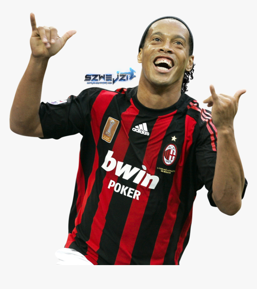 Thumb Image - Ac Milan Ronaldinho Png, Transparent Png, Free Download