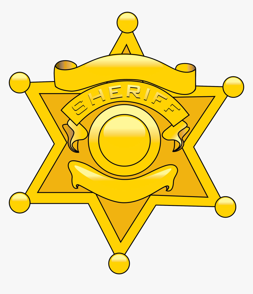 Sheriff Badge Png - Sheriff Badge, Transparent Png, Free Download