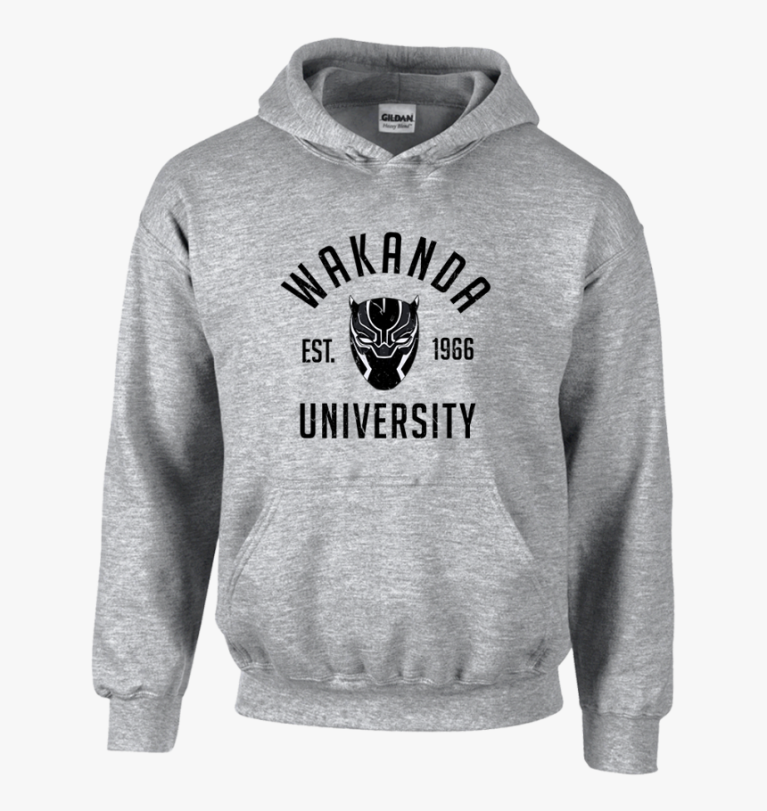 Wakanda University Unisex Hoodie - Bluza Z Kapturem 5xl, HD Png Download, Free Download