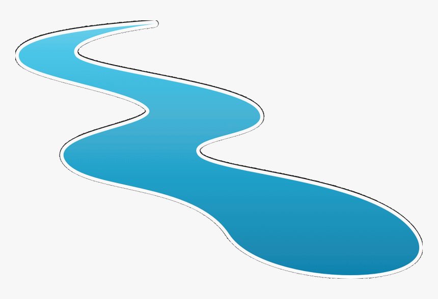 Cool Clipart Stream, Cool Stream Transparent Free For - Transparent Stream Clipart, HD Png Download, Free Download