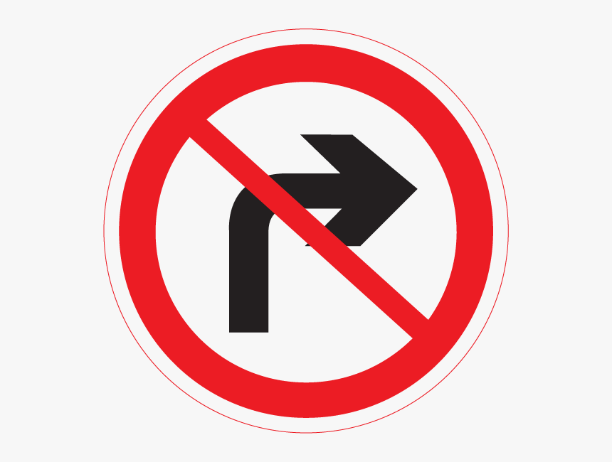 Don T Turn Right, HD Png Download, Free Download