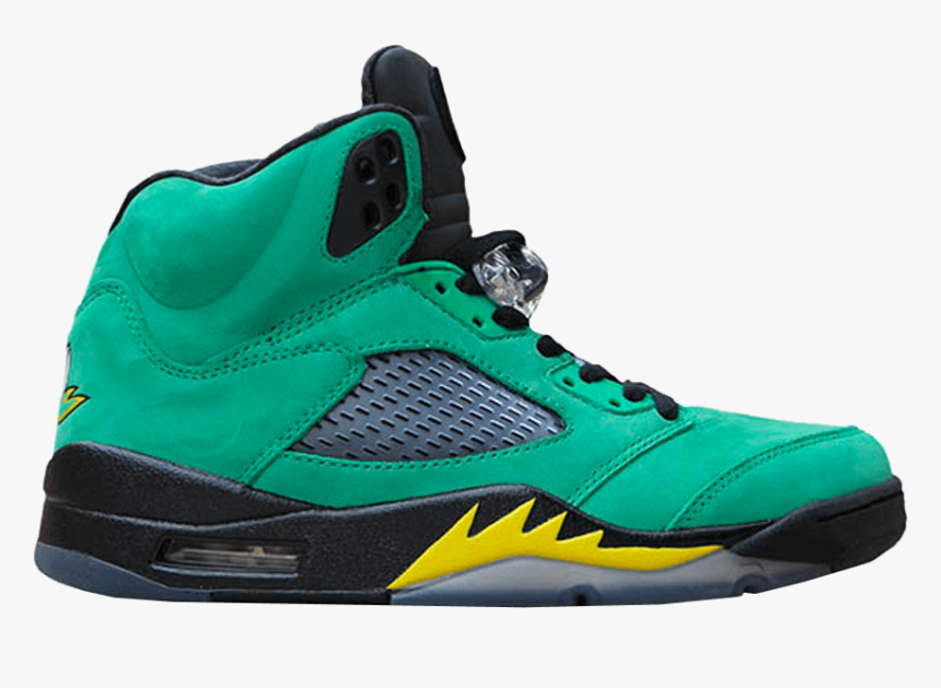 Air Jordan 5 "oregon Ducks - Sneakers, HD Png Download, Free Download