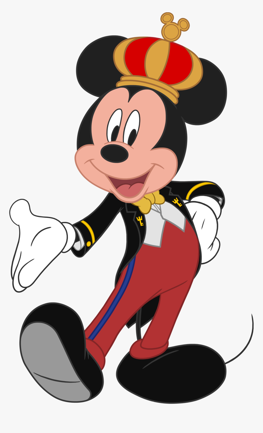 Dumb Clipart Gullible - King Mickey Mouse, HD Png Download, Free Download