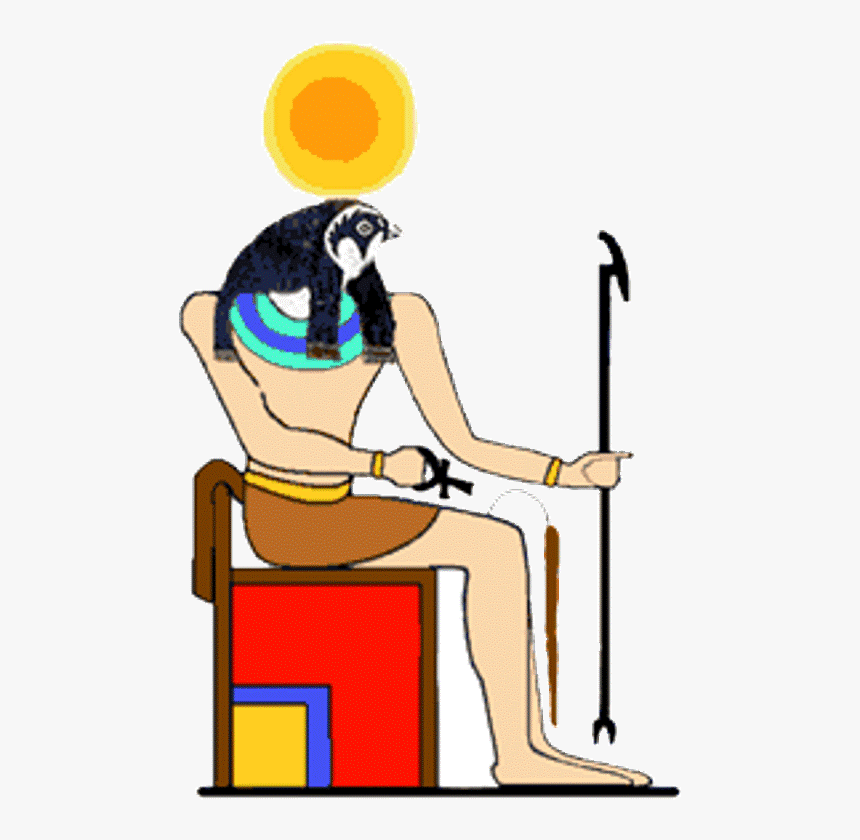 Picture Of God Ra-ve318 - Amon Ra Egyptian God, HD Png Download, Free Download