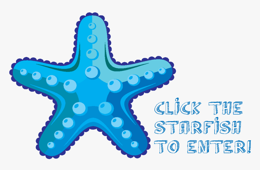 Starfish Silhouette Png Download - Cartoon Starfish Png, Transparent Png, Free Download