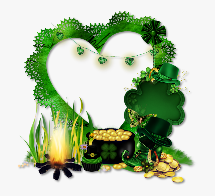 St Patrick's Day Frame Png, Transparent Png, Free Download