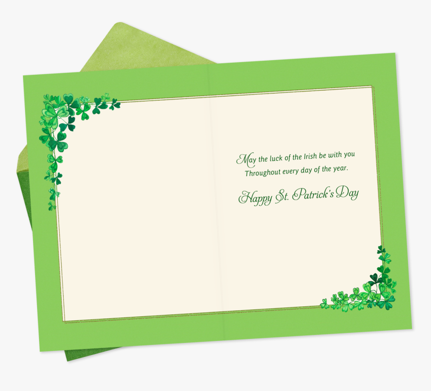 Transparent St Patrick"s Day Border Png - Paper, Png Download, Free Download