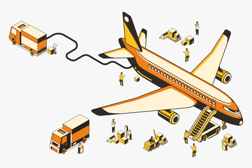 Fastrackerz Mining Logostic Banner - Airplane, HD Png Download, Free Download