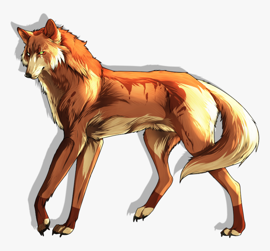 Silently Inserts Photo Of Wolf - Anime Wolf No Background, HD Png Download, Free Download
