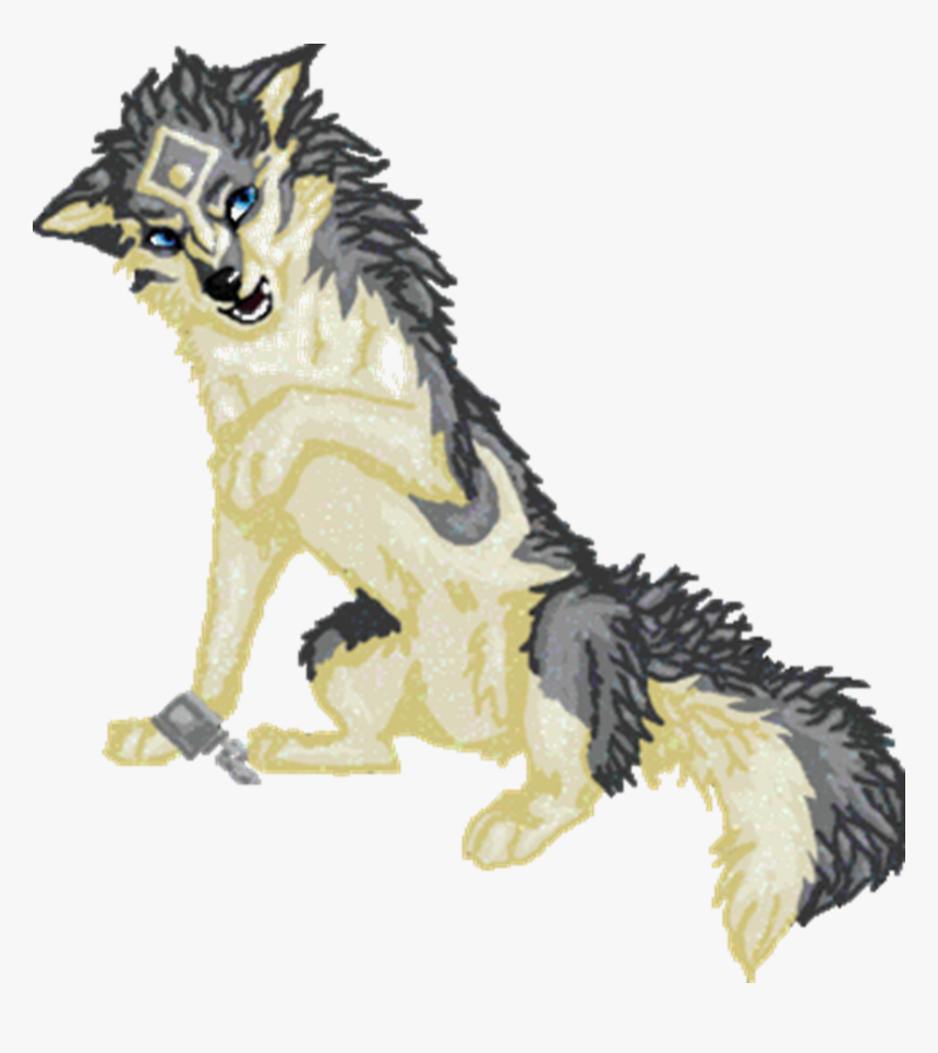Transparent Anime Wolf Png - Wolf Pixel Art Animated, Png Download, Free Download