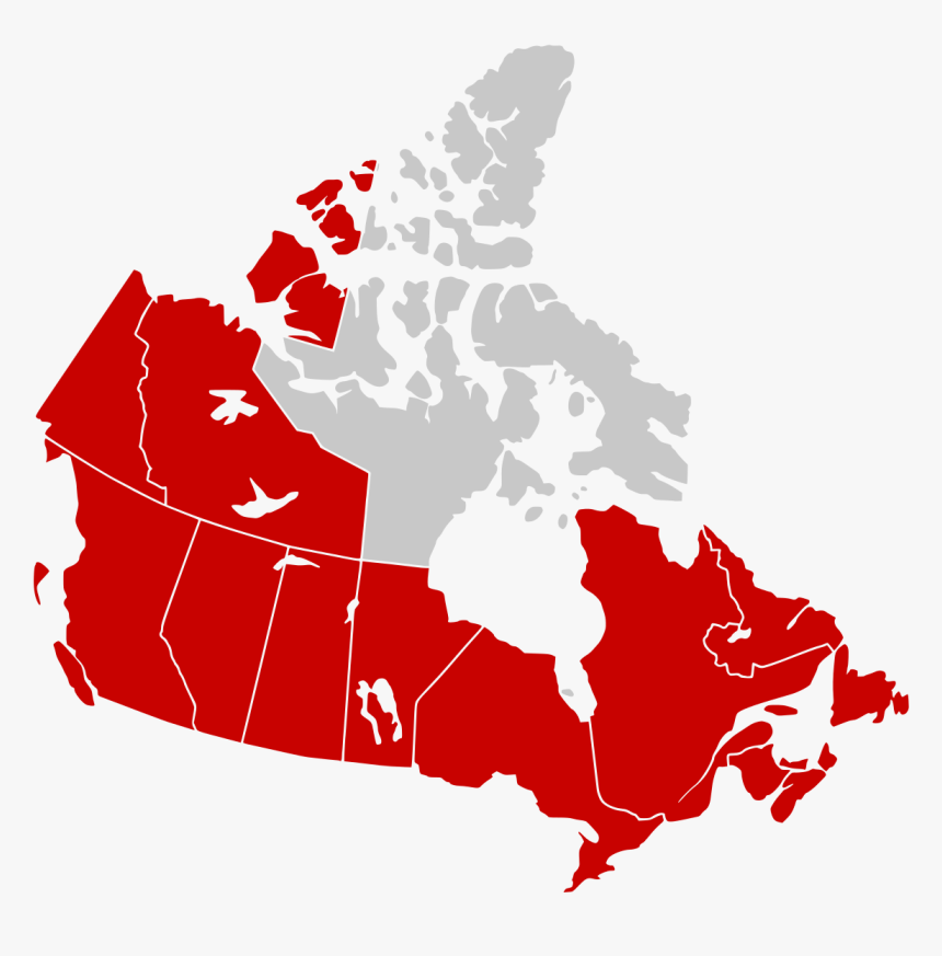 Canada Covid 19 Map, HD Png Download, Free Download