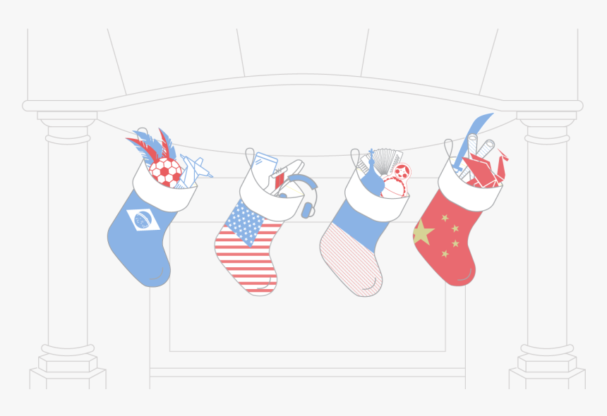 2016 Holidays Gone Global - Christmas Stocking, HD Png Download, Free Download