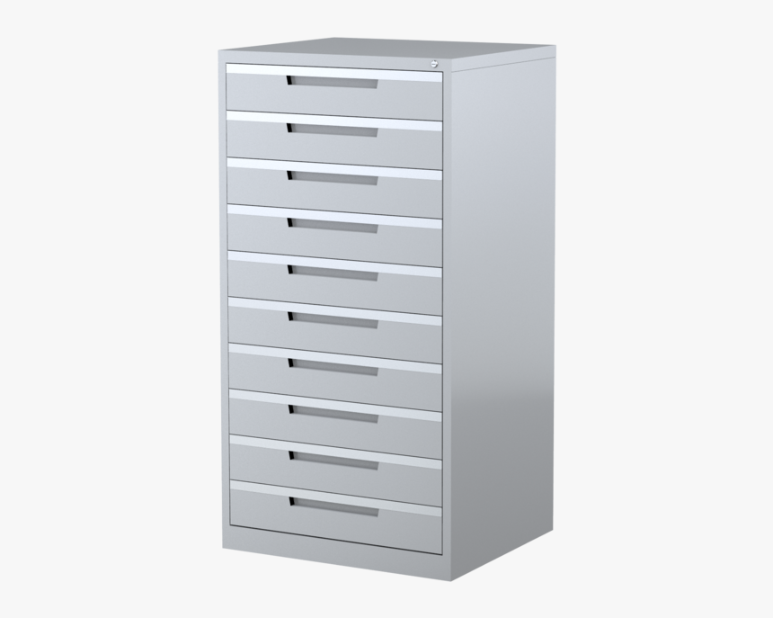 Silver Grey, 7 Draw - Chest Of Drawers, HD Png Download, Free Download