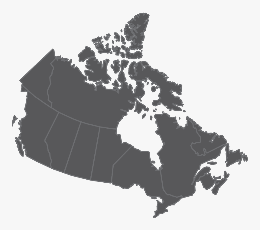 Fort Mcmurray On Canada Map , Png Download - Map Of Canada, Transparent Png, Free Download