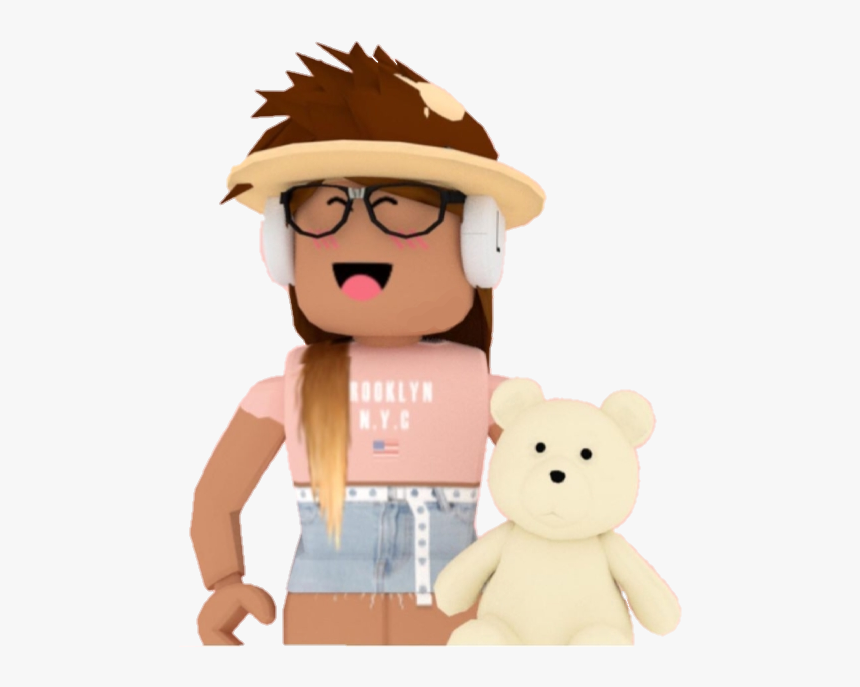 Girl Roblox Bloxburg Teddy Teddyholding Cute Summer Roblox - cute roblox character gfx roblox girl