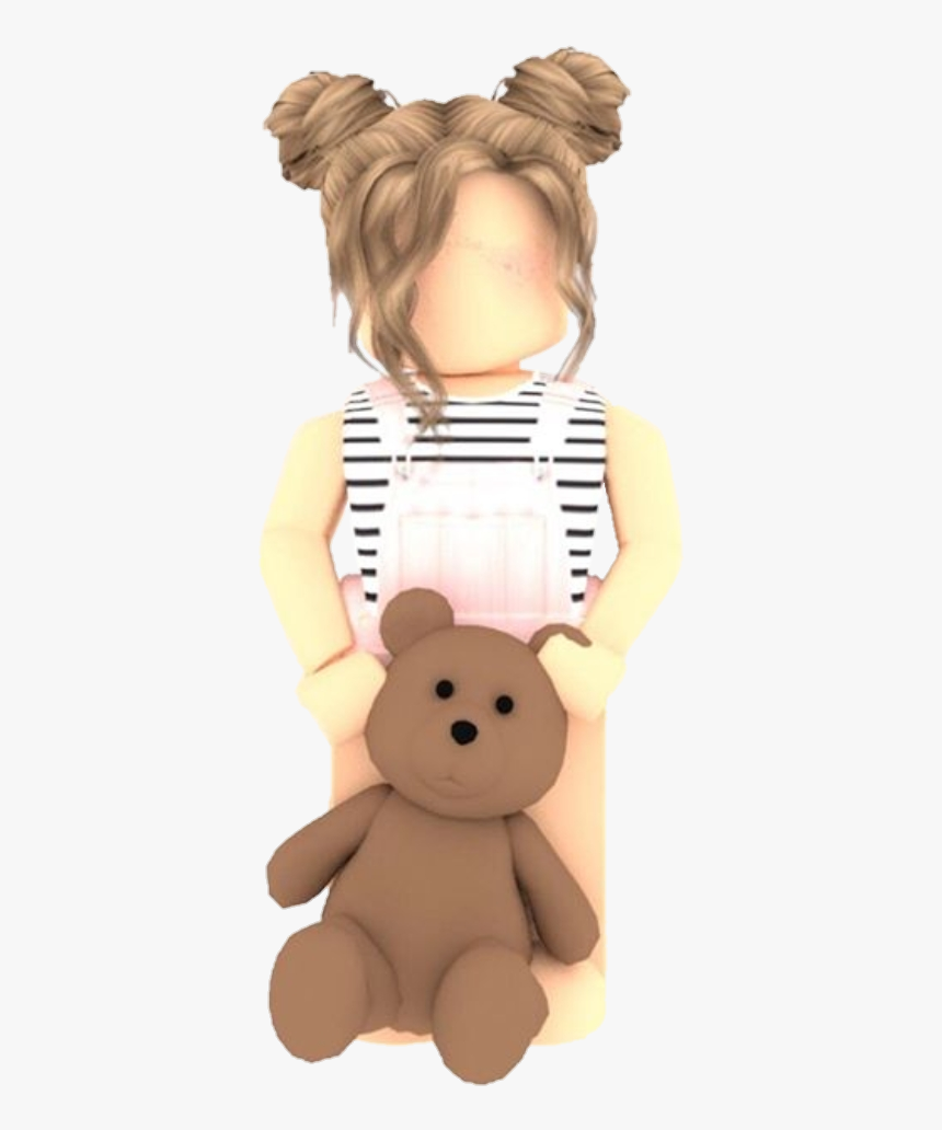 Roblox Girl Gfx Png Cute Bloxburg Aesthetic Cute Roblox Girl Holding Teddy Transparent Png Kindpng - wallpaper cute summer aesthetic roblox girl aesthetic gfx