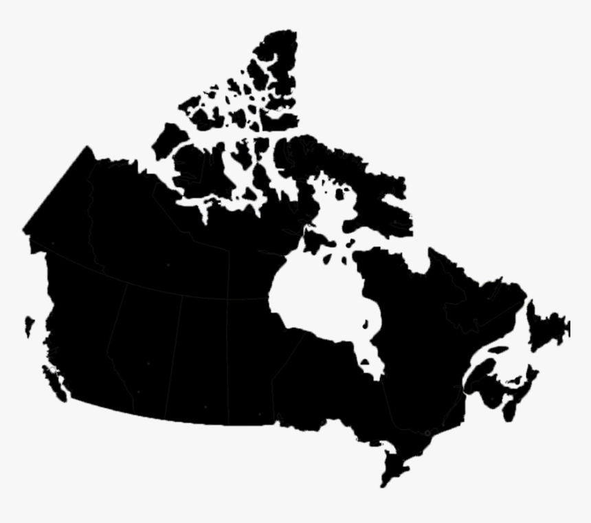 Map Of Canada , Png Download - Map Of Canada, Transparent Png, Free Download