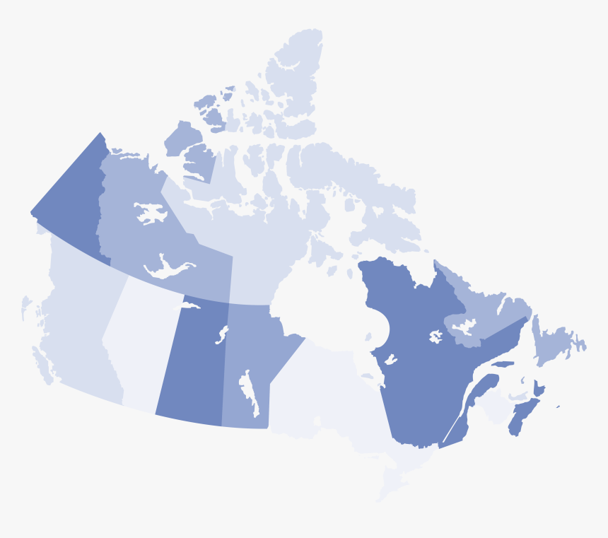 Canada Map And Provinces And Capitals , Png Download - Covid Cases Canada By Province, Transparent Png, Free Download