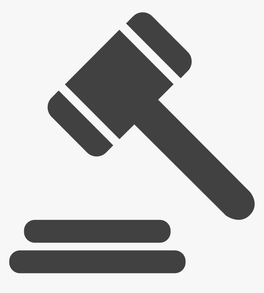 Bidding Icon, Transparent Png - Law And Order Icon, Png Download, Free Download