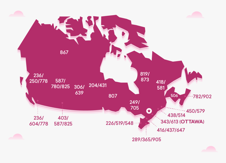 Canada Map 10 Provinces 3 Territories, HD Png Download, Free Download