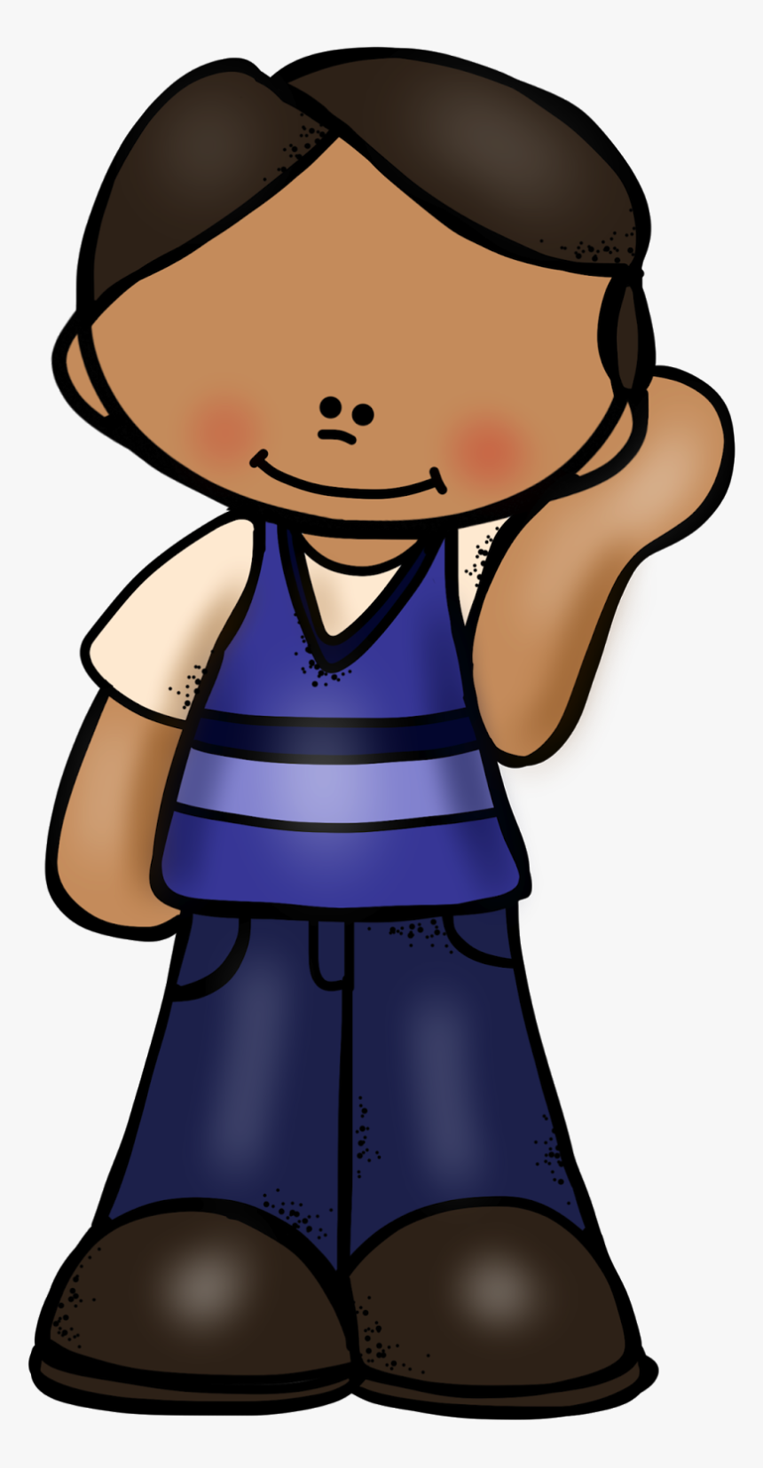 Harmony In The Hood September Kids Are - Cute Listening Ear Clipart, HD Png Download, Free Download