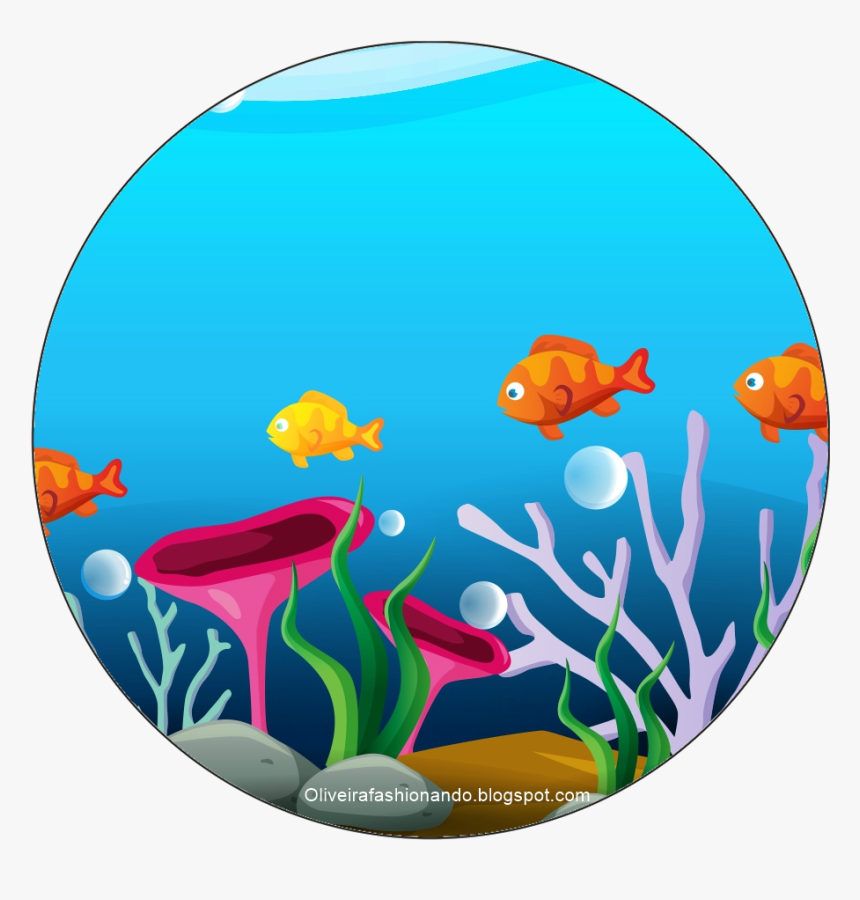 Topper Fundo Do Mar Png - Bubble Guppies Submarine, Transparent Png, Free Download