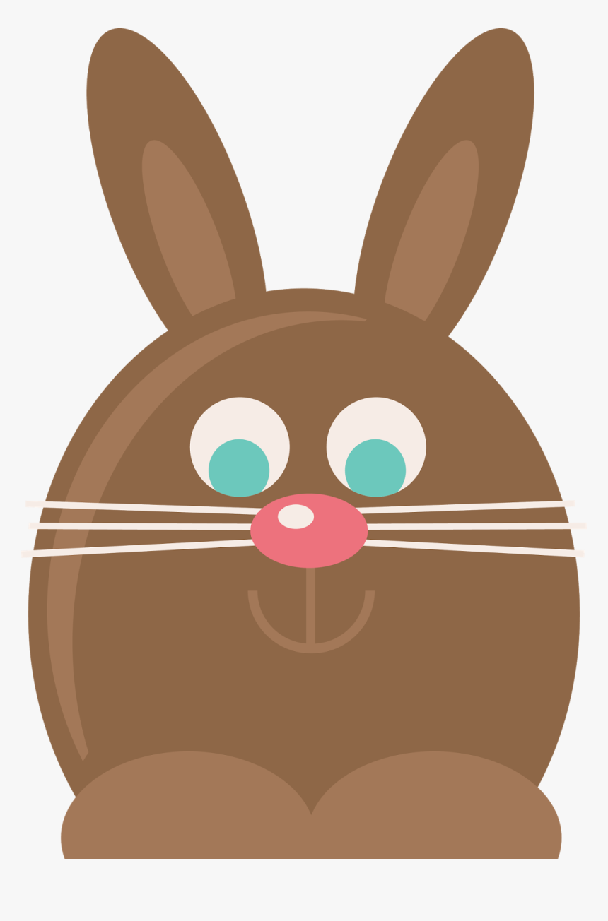 Chocolate Easter Bunny - Chocolate Bunny Clipart, HD Png Download, Free Download