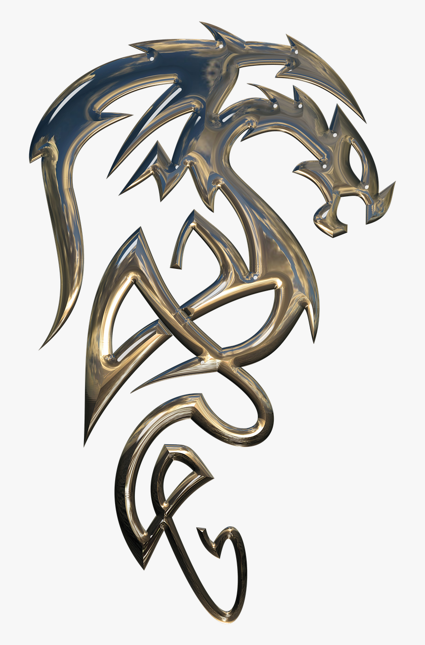 Dragon Tribal Art Phato, HD Png Download, Free Download