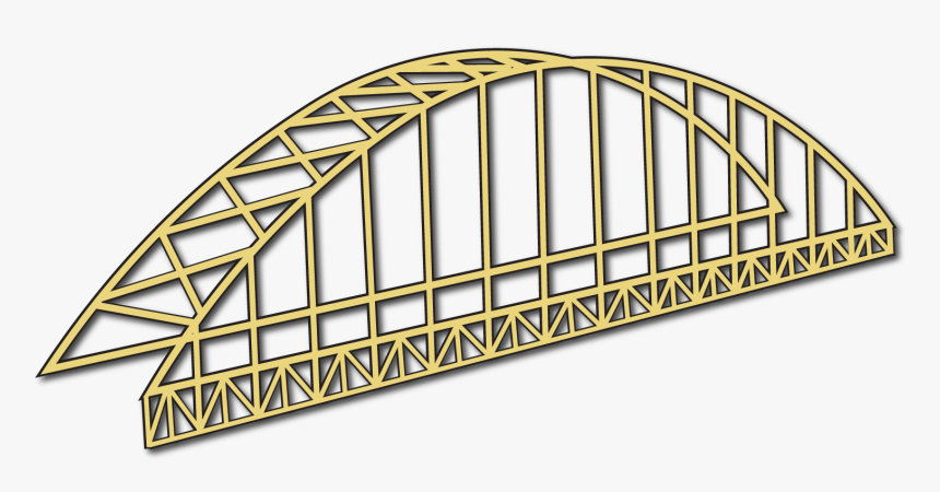Yellow Bridge Clip Art, HD Png Download, Free Download