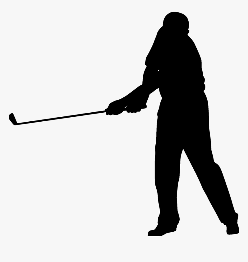 Silhouette Decal Golf Sticker - Silhouette, HD Png Download, Free Download