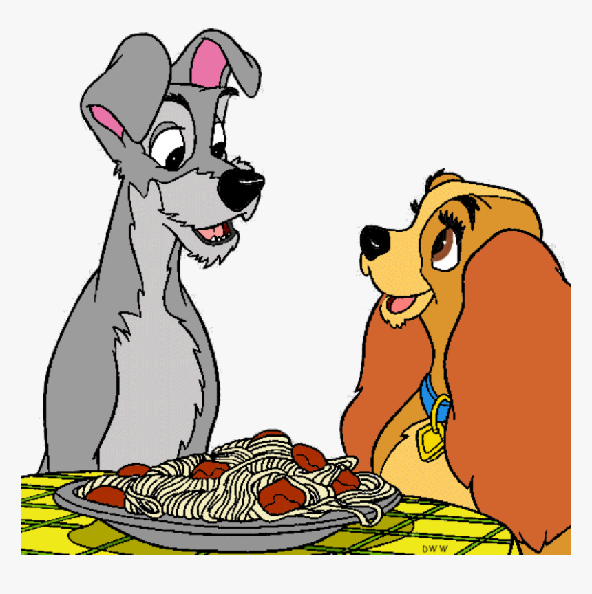 Lady And The Tramp Clipart Clipart Royalty Free Library - Transparent Lady And The Tramp Png, Png Download, Free Download