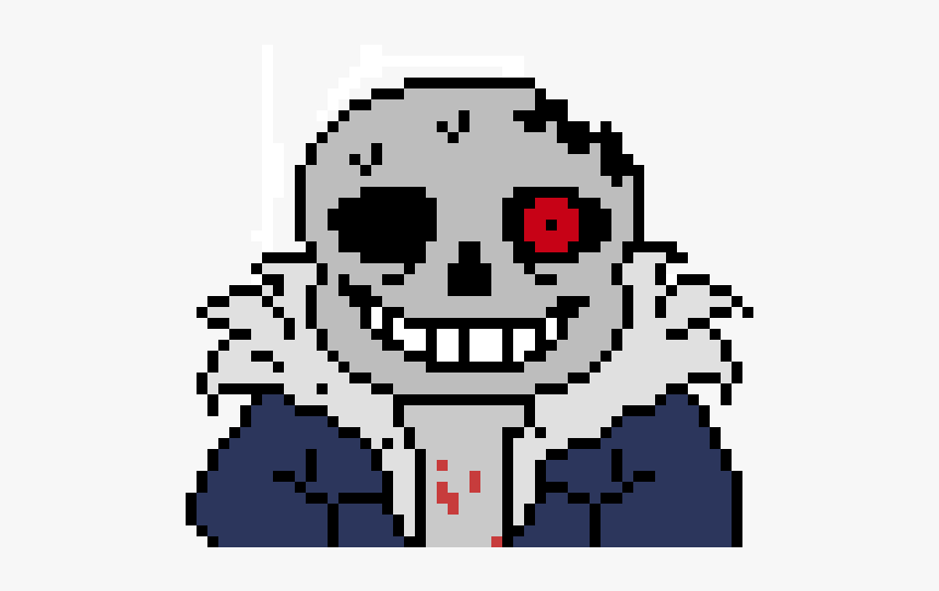 Sans Face Pixel Art, HD Png Download, Free Download