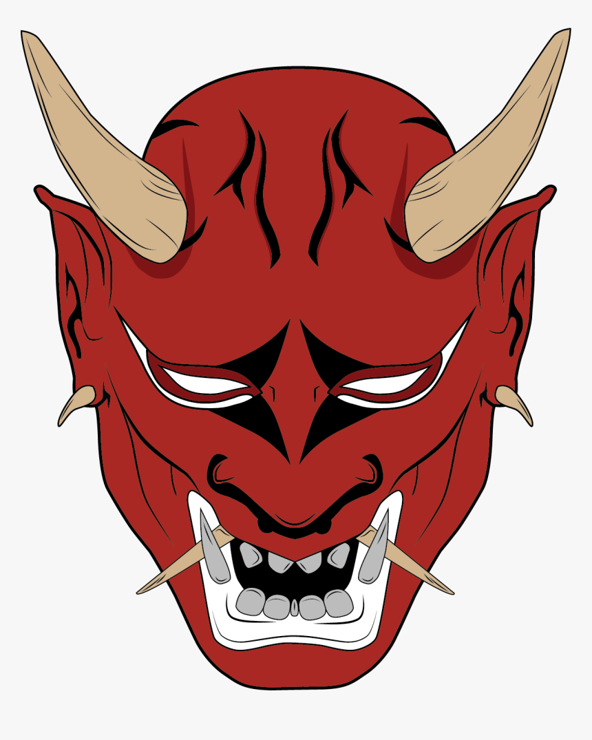 Tm Oni-mask V2 - Oni Mask Png, Transparent Png, Free Download