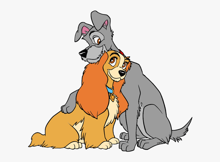 Lady And The Tramp Hug Clipart The Tramp Scamp Trusty - Lady And The Tramp Couples, HD Png Download, Free Download