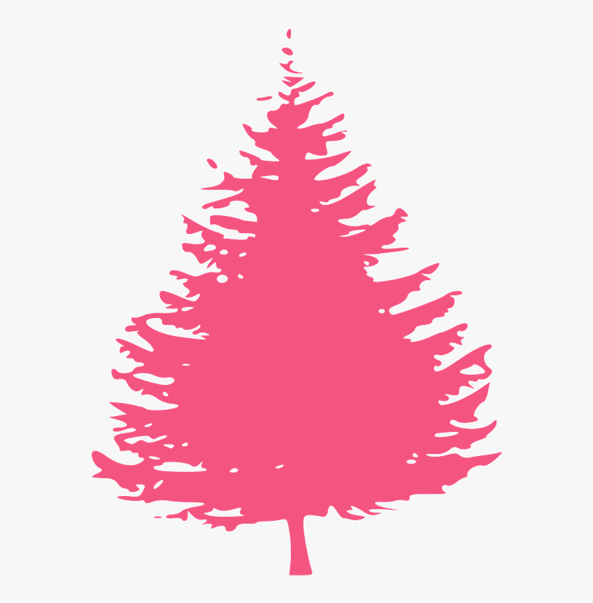 Pine Tree Clipart Black And White, HD Png Download, Free Download