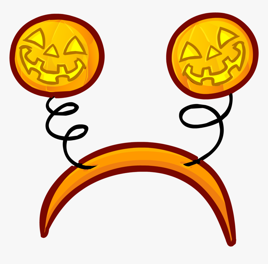 Club Penguin Halloween Hat , Png Download - Pumpkin Hat Png, Transparent Png, Free Download