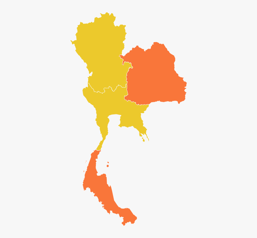 Thailand Map Vector Png, Transparent Png, Free Download