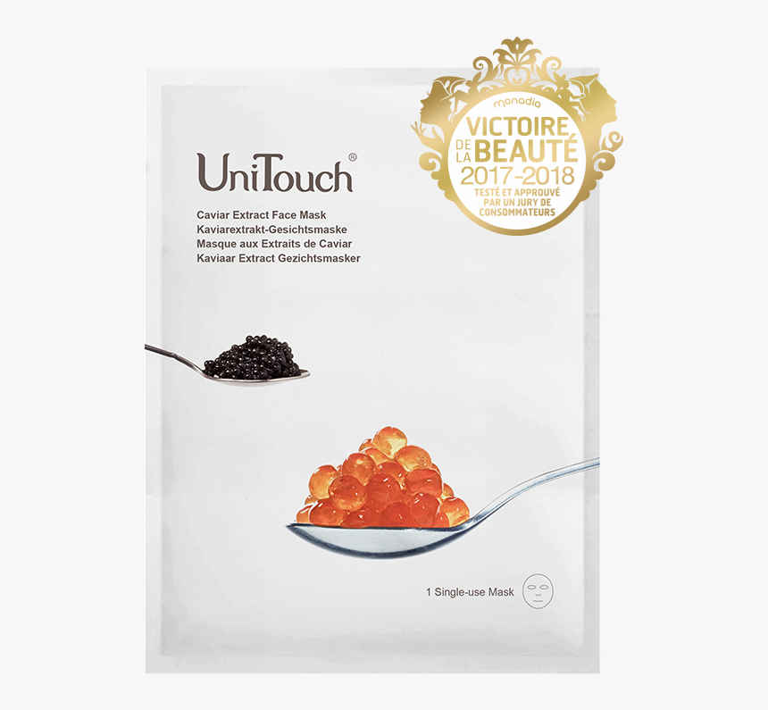 Caviar Extract Face Mask - Unitouch Hydrolyzed Roe Extract Face Mask, HD Png Download, Free Download