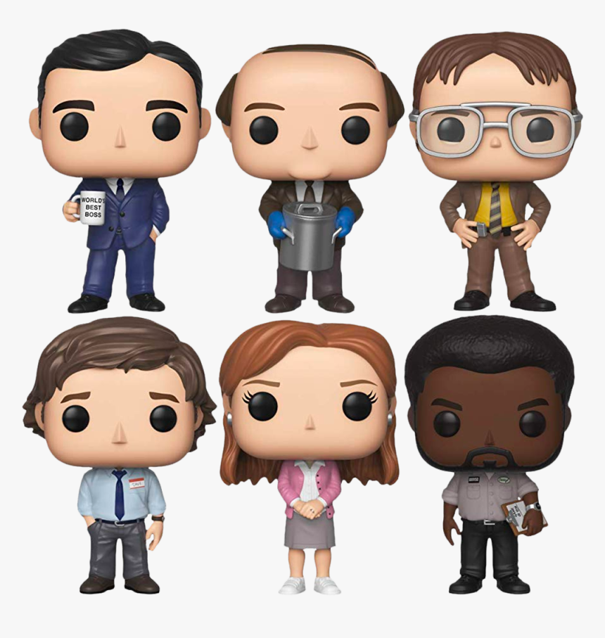 The Dundies Pop Vinyl Bundle - Office Funko Pop Set, HD Png Download, Free Download